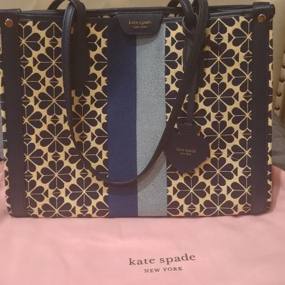 Kate Spade Market Medium Spade Flower Jacquard - Picture 2 of 4